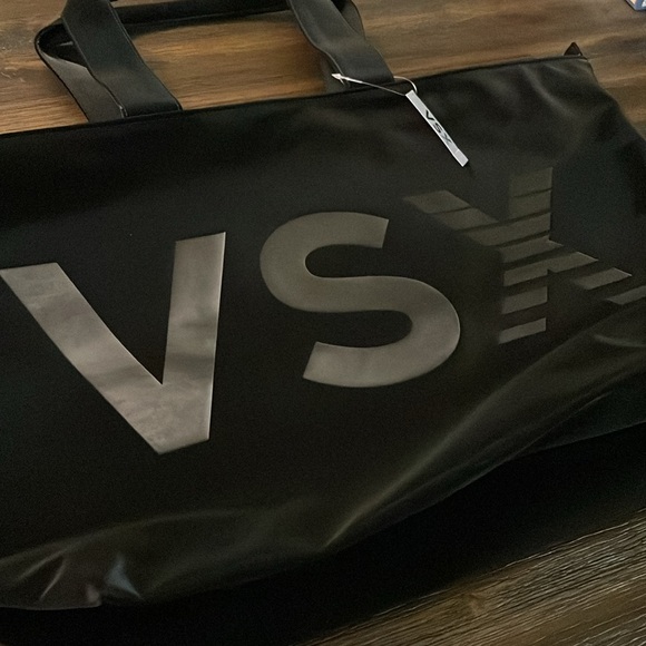 Victoria’s Secret Black VSX Large Tote Bag NWT - Picture 2 of 11